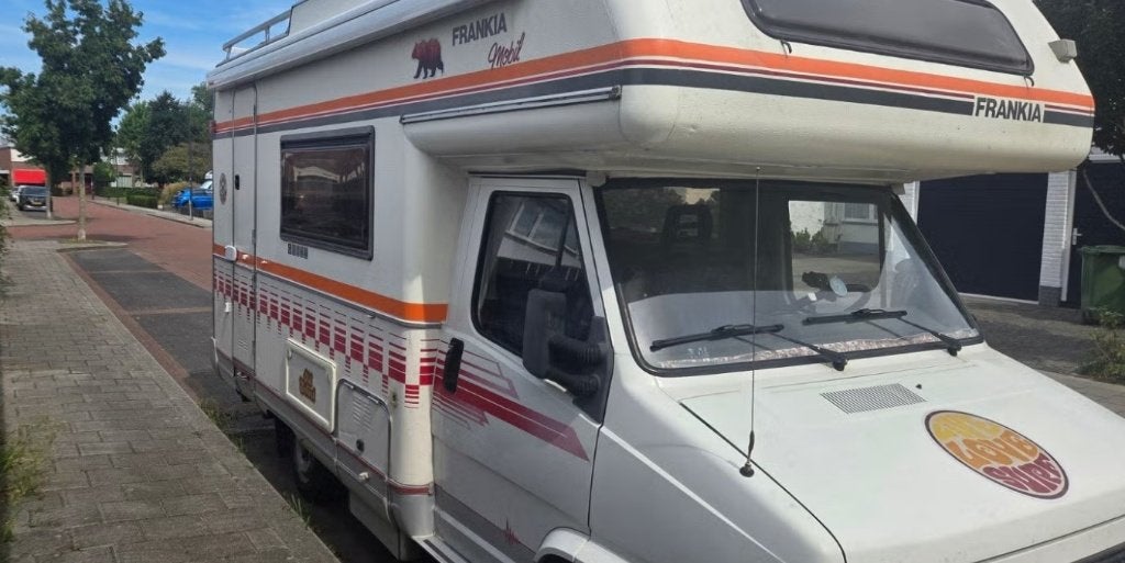  Camper fiat ducato Voorscherm scherm spatscherm J5 zgan, Caravans en Kamperen, Verzenden, Zo goed als nieuw