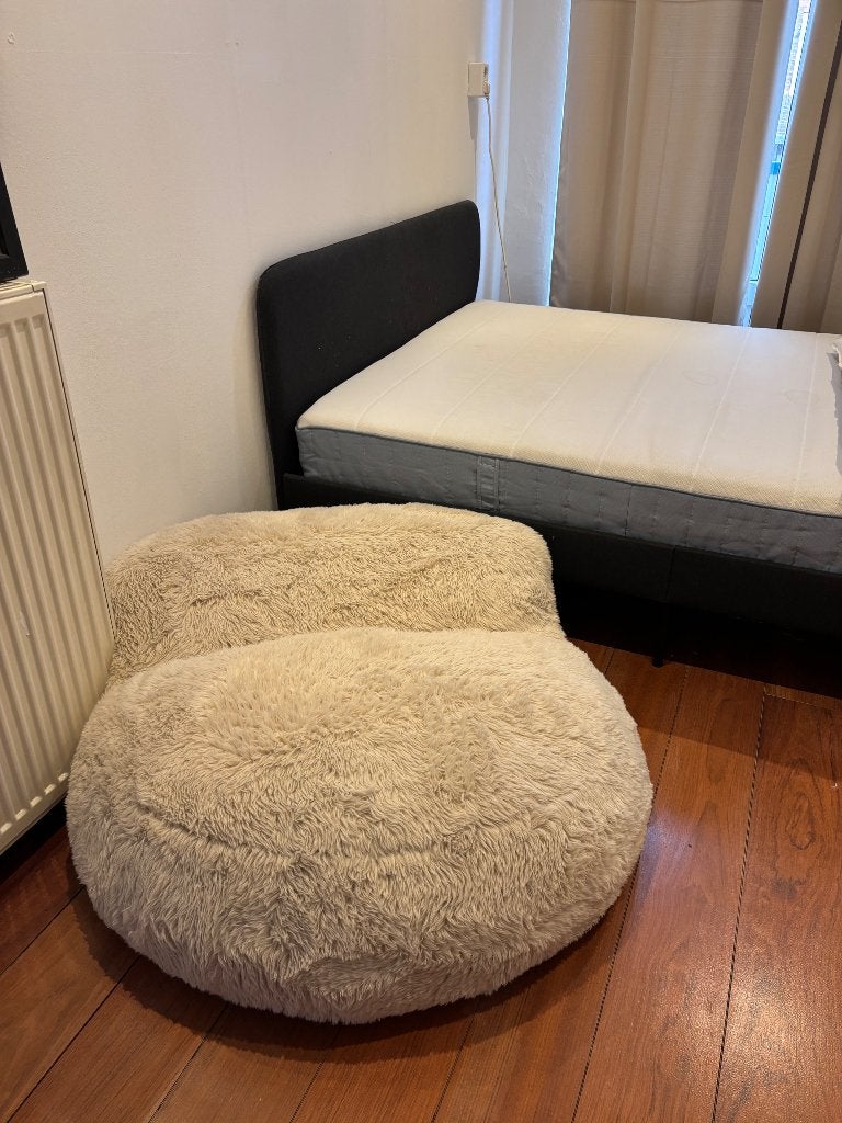 Sofa puff, Ophalen, Teddy, 50 tot 75 cm, Zo goed als nieuw