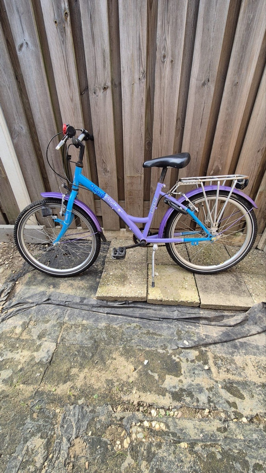 Kinderfiets 3 versnellingen - Goed onderstel, Ophalen, Gebruikt, Terugtraprem