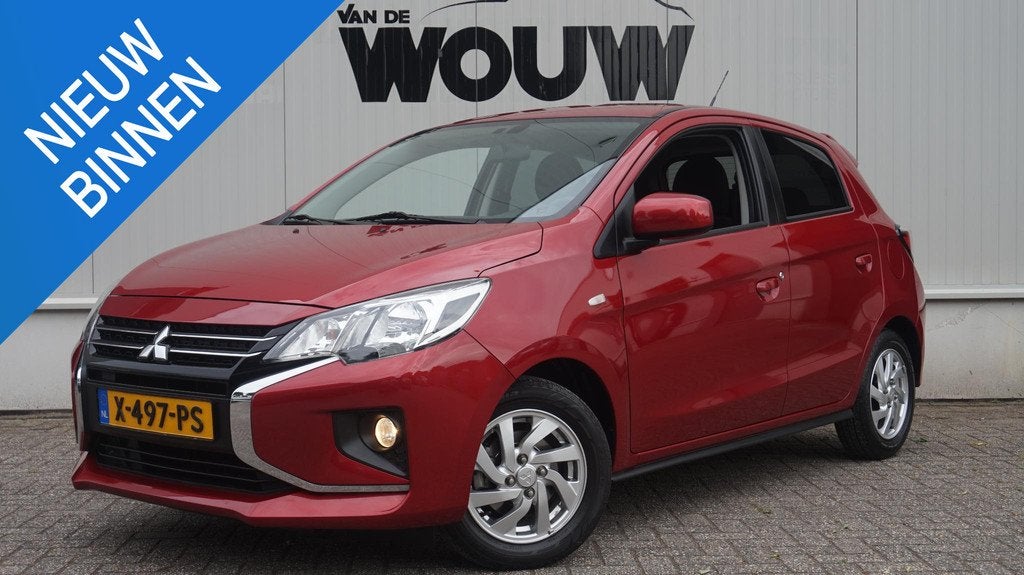 Mitsubishi Space Star 1.2 Dynamic Automaat | Dealeronderhoud, Auto's, 12 maanden, Stof, Gebruikt, Origineel Nederlands