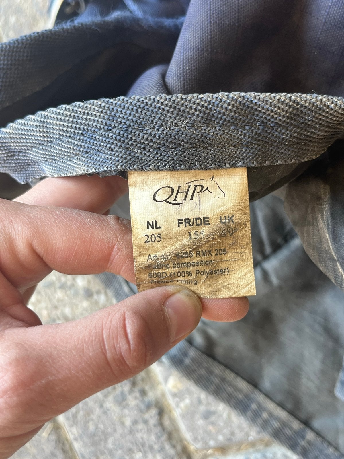 QHP deken 205, Dieren en Toebehoren, Paarden en Pony's | Dekens en Dekjes, Ophalen of Verzenden