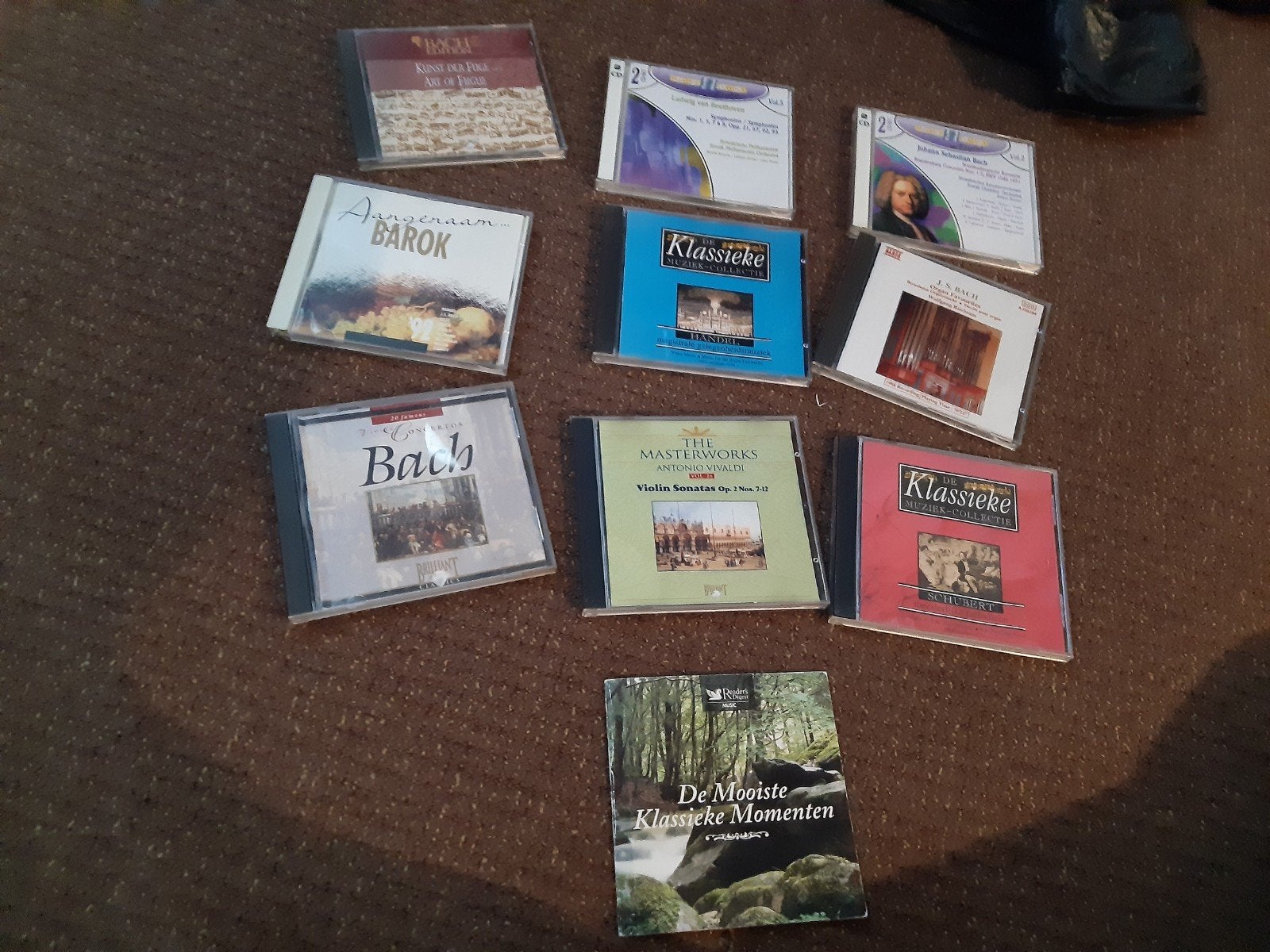 10 Klassieke Muziek CD's - Diverse Componisten, Cd's en Dvd's, Gebruikt, Overige typen, Ophalen of Verzenden, Barok