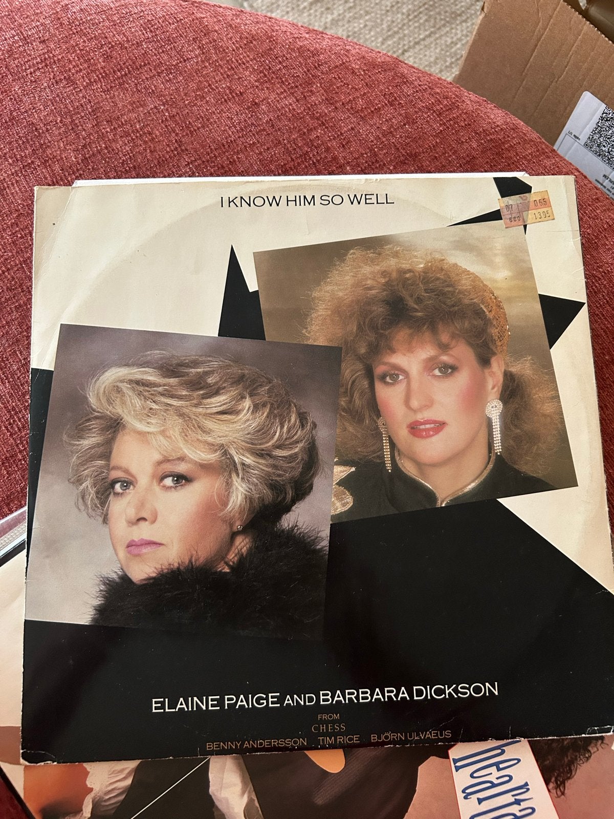 Elaine Paige & Barbara Dickson - I Know Him So Well (Vinyl), Ophalen, Gebruikt, 7 inch, Pop