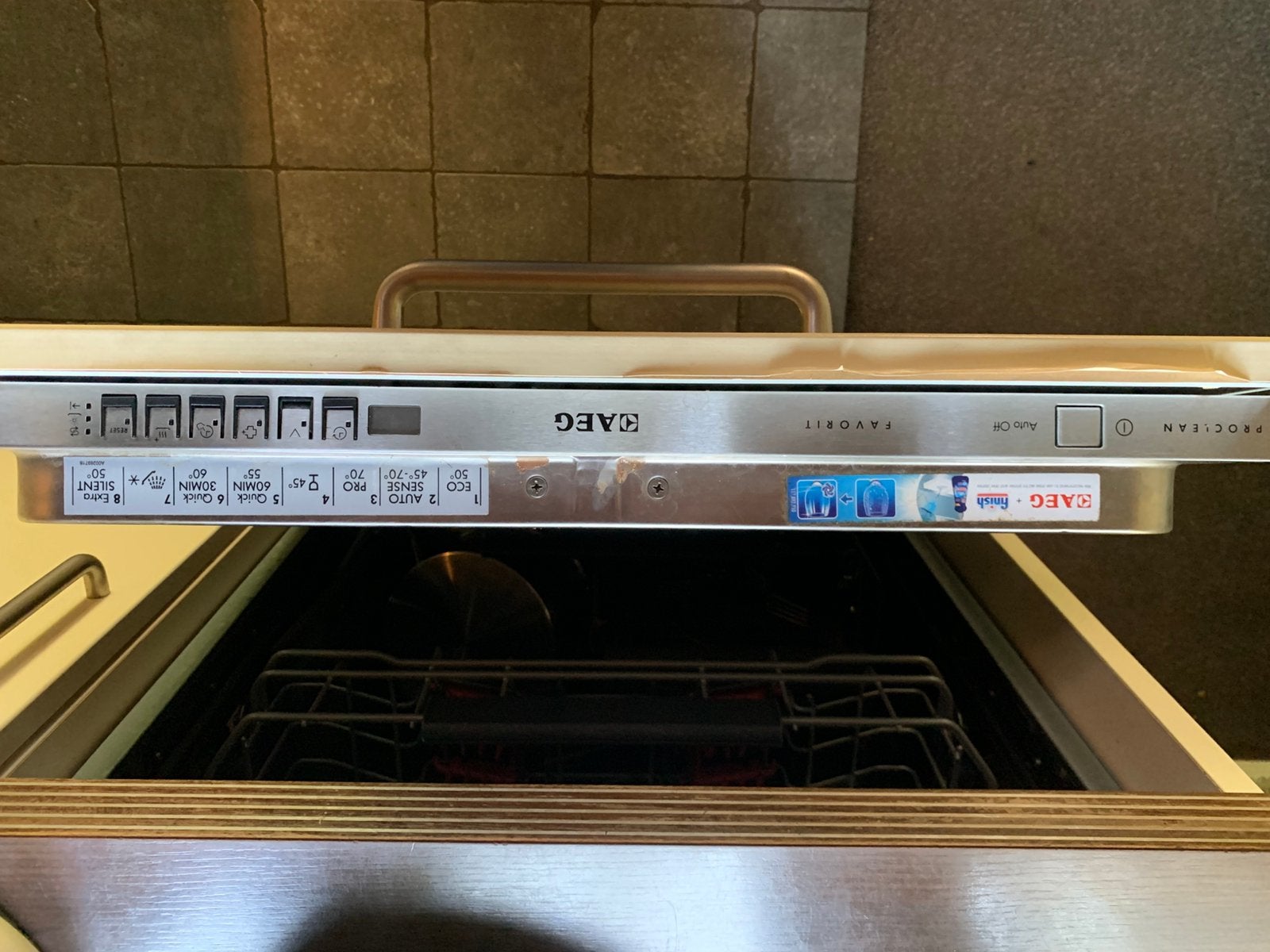 AEG XXL Vaatwasser inbouw, Ophalen, Zo goed als nieuw
