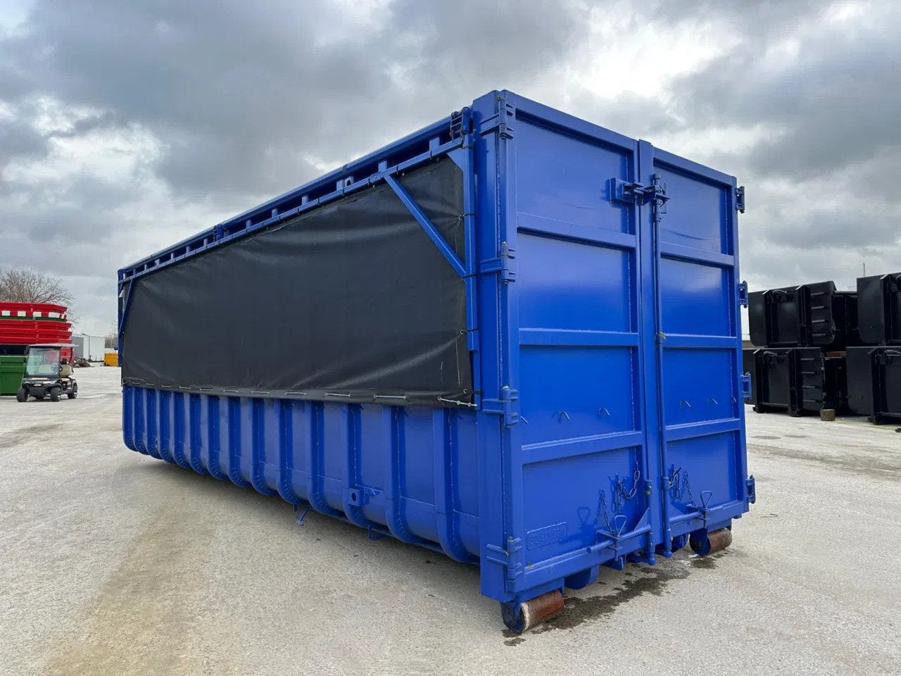 Sidalco 40m3 6,5m klapnet containers ral 5002 (bj 2025)