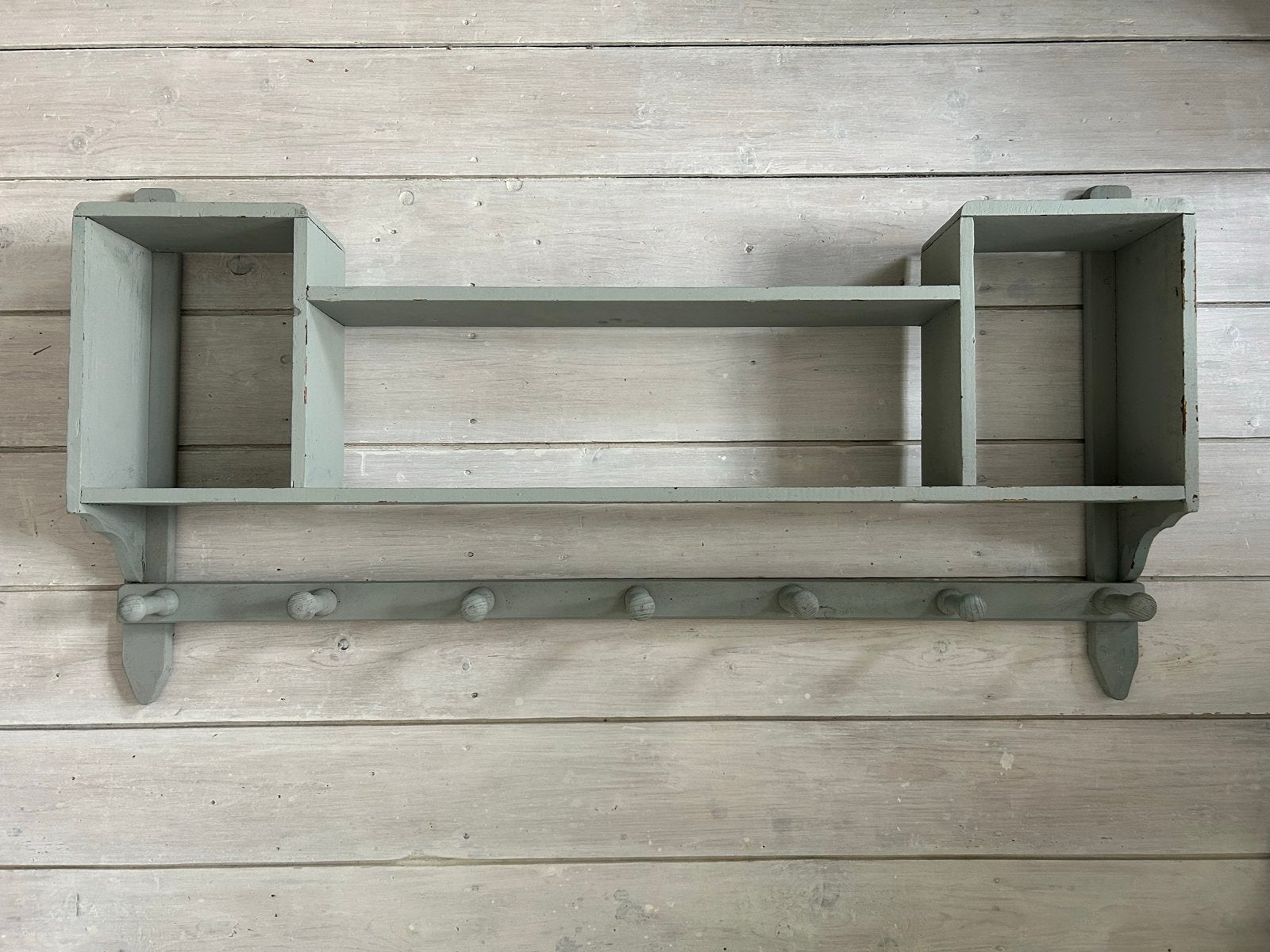 Wandplank commode / Kapstok / Regaal / Vintage, Ophalen, Gebruikt