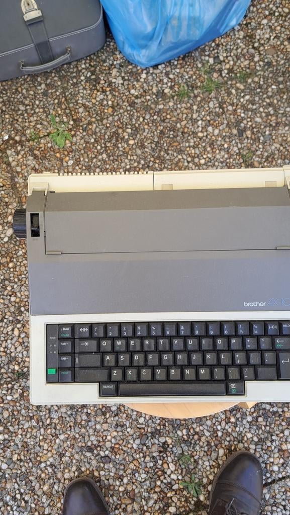 Elektronische typemachine Brother AX 10, Ophalen