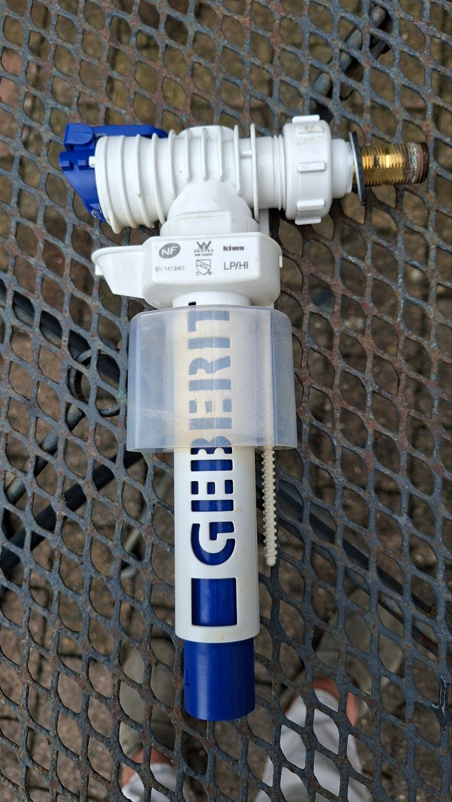 VLOTTER voor stortbak Geberit, Ophalen of Verzenden, Zo goed als nieuw, Toilet