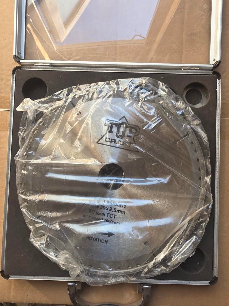 Top Craft Zaagbladen Set - 3 Stuks, 210mm, TCT, Ophalen of Verzenden, Nieuw, Cirkelzaag, Top Craft