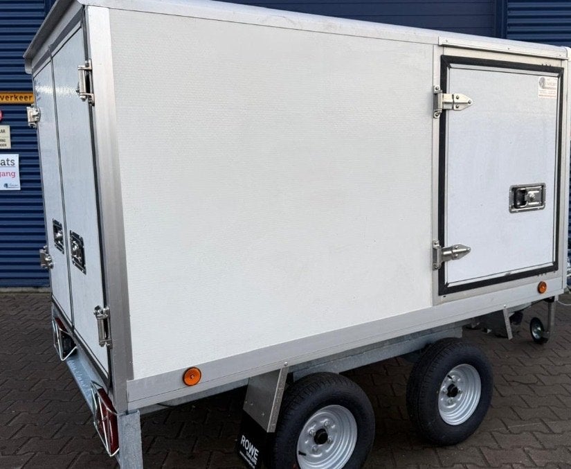 Te koop:  (tandemasser) Koelaanhanger met Govi koelmotor, Ophalen, Zo goed als nieuw