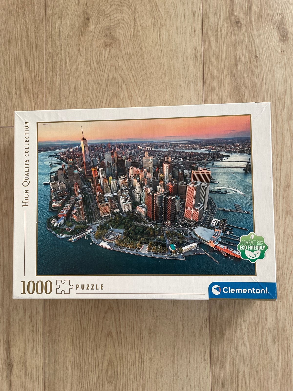 Clementoni New York puzzel 1000 stukjes, Ophalen of Verzenden, 500 t/m 1500 stukjes, Zo goed als nieuw, Legpuzzel