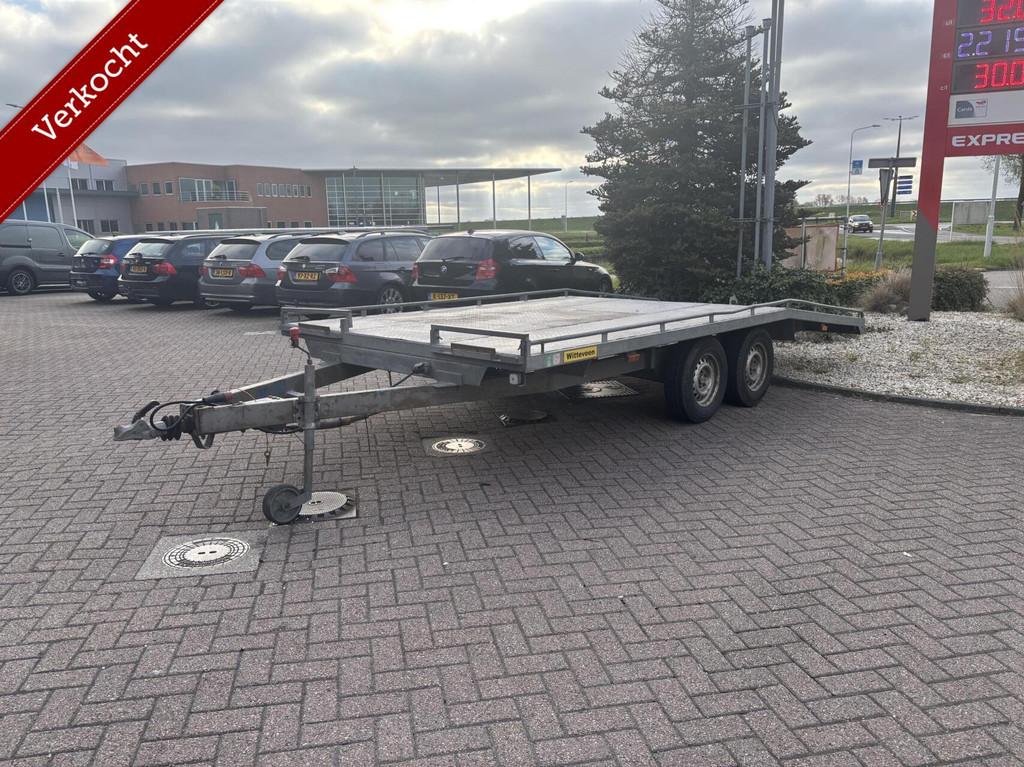 Witteveen R2028 Autoambulance autotransporter., Auto diversen, Aanhangers en Bagagewagens, Witteveen, Gebruikt, Witteveen, Witteveen