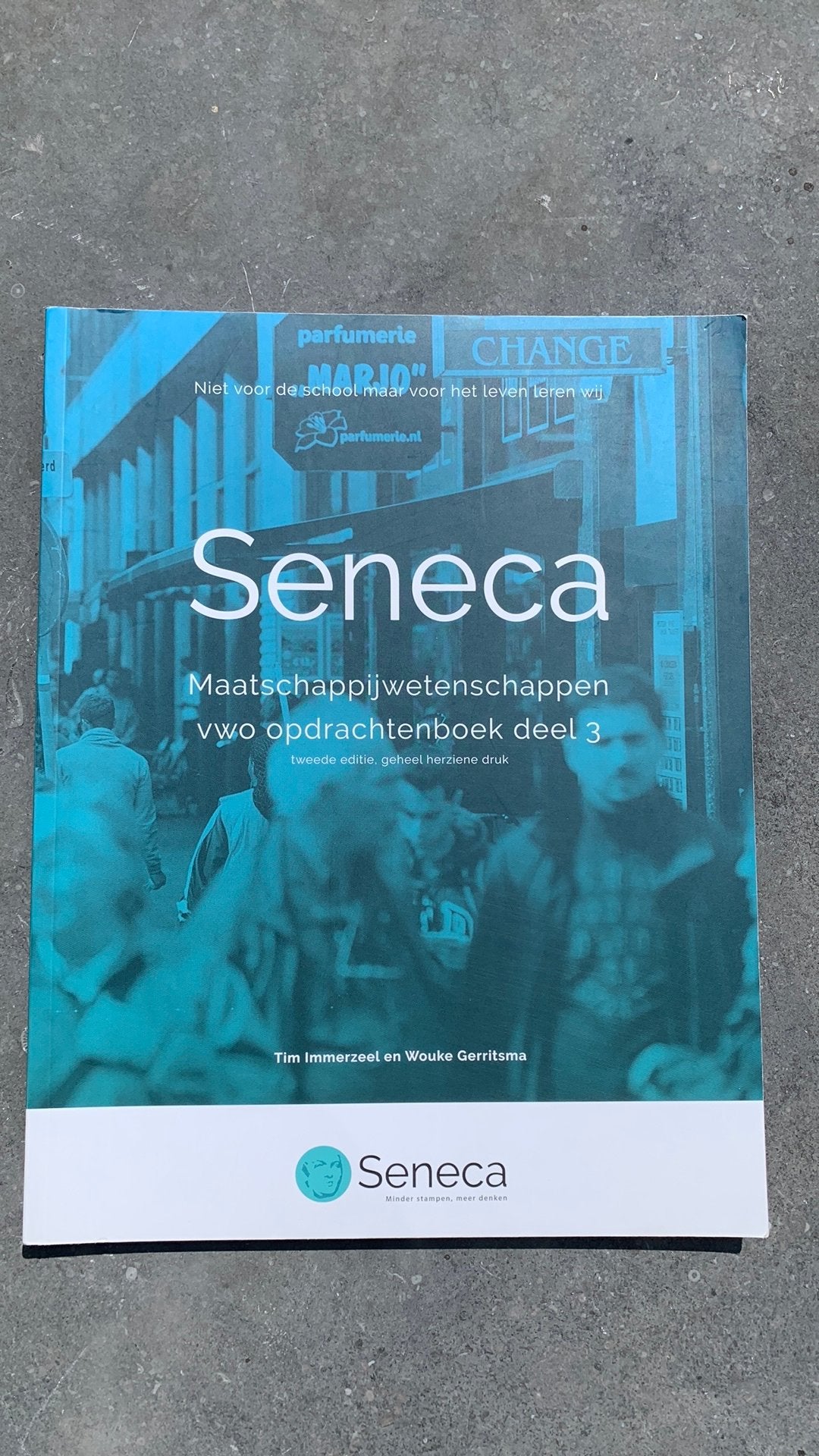 Seneca maatschappijwetenschappen deel 3, Boeken, Ophalen of Verzenden, Zo goed als nieuw, VWO