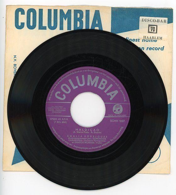 Single van Amalia Rodrigues - made in holland - 1967, Ophalen of Verzenden, Gebruikt, Pop