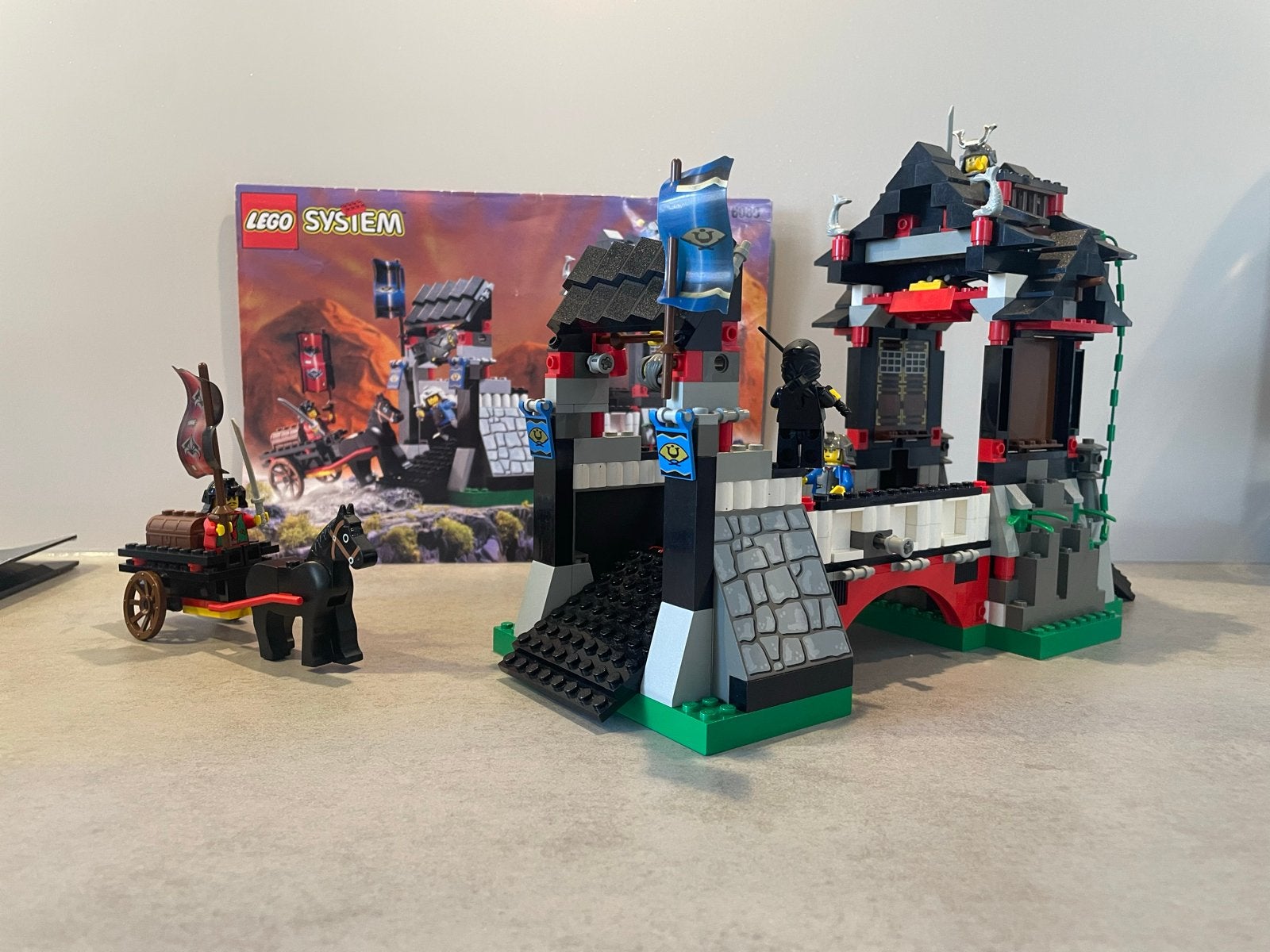 Lego System Ninja sets 6089, 6088 en 6033, Gebruikt, Overige thema's, Lego, Ophalen of Verzenden