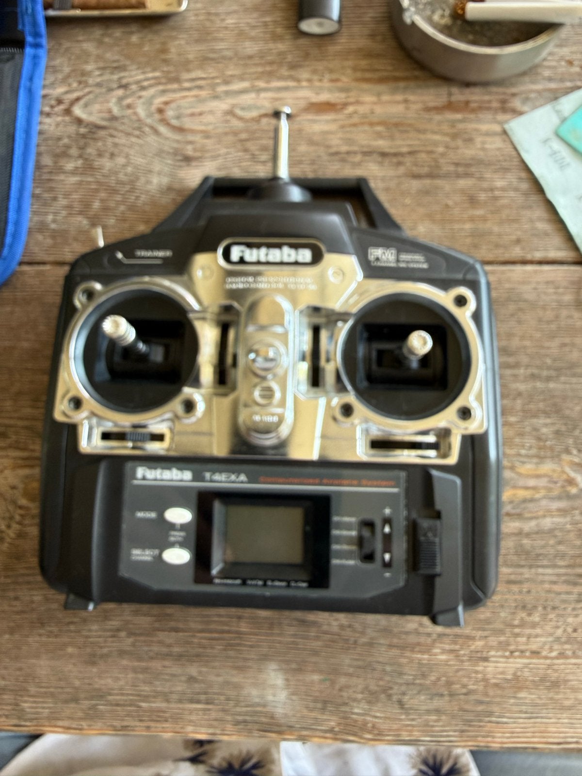 Futaba T4EXA Computerized Airplane System afstandsbediening, Ophalen of Verzenden, Gebruikt, Vliegtuig, Overige merken