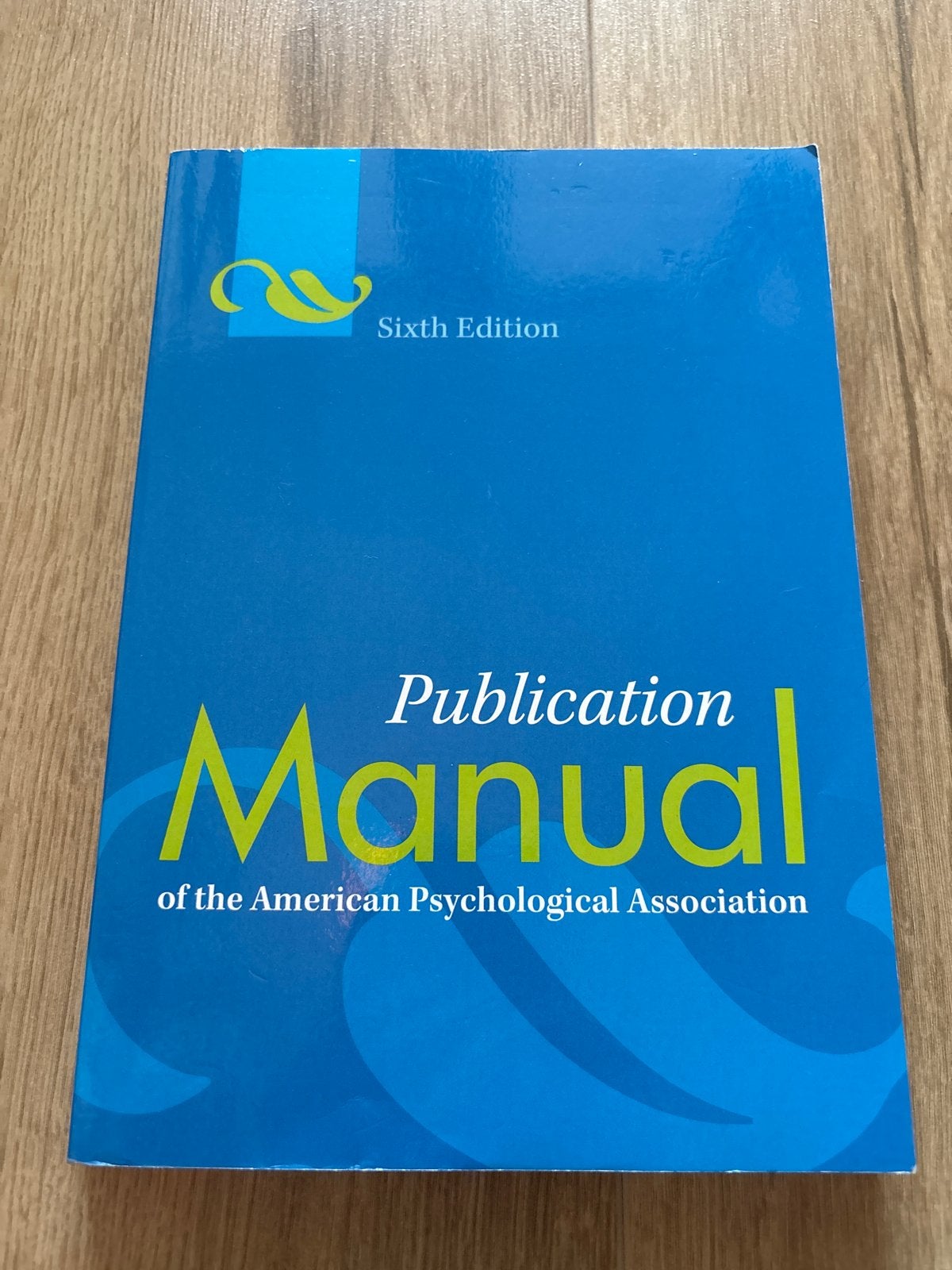 Publication Manual of the American Psychological Association, Ophalen of Verzenden, Gamma, Gelezen, HBO