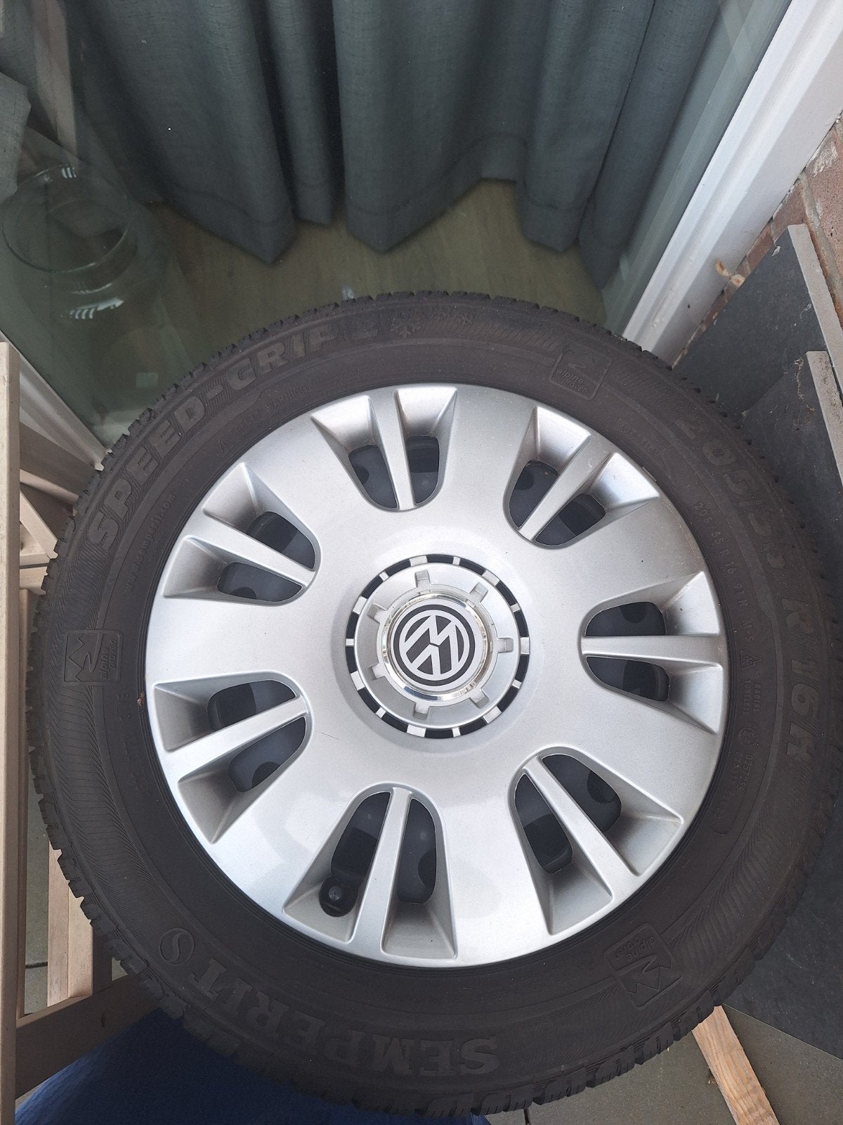 Semperit Speed-Grip winterbanden met velgen 16 inch, Auto-onderdelen, Ophalen, Gebruikt, 16 inch, Banden en Velgen