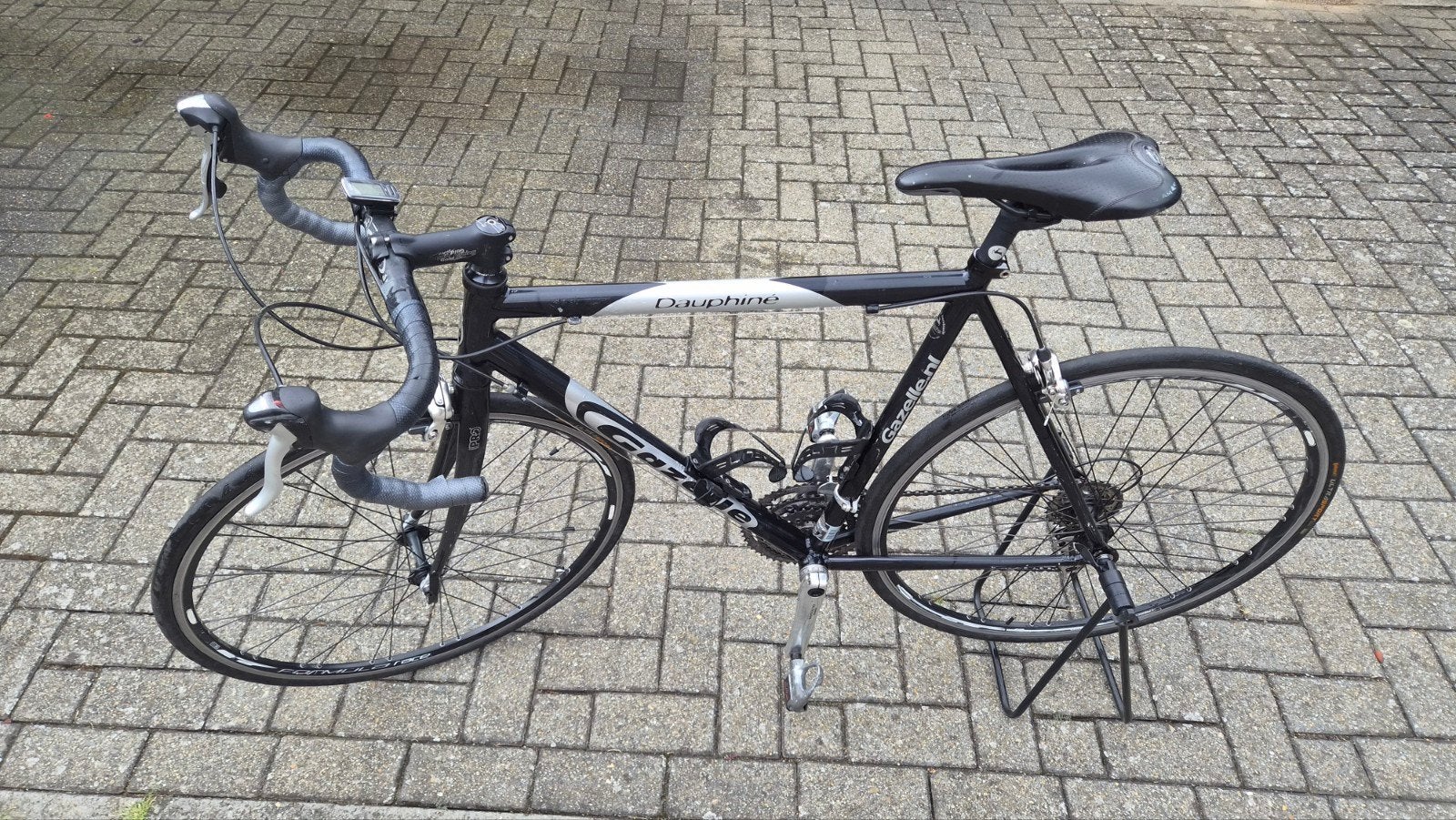 Gazelle Dauphine racefiets 58 - Shimano Ultegra, Fietsen en Brommers, Fietsen | Racefietsen, Ophalen, Gebruikt, 57 tot 61 cm, Meer dan 20 versnellingen