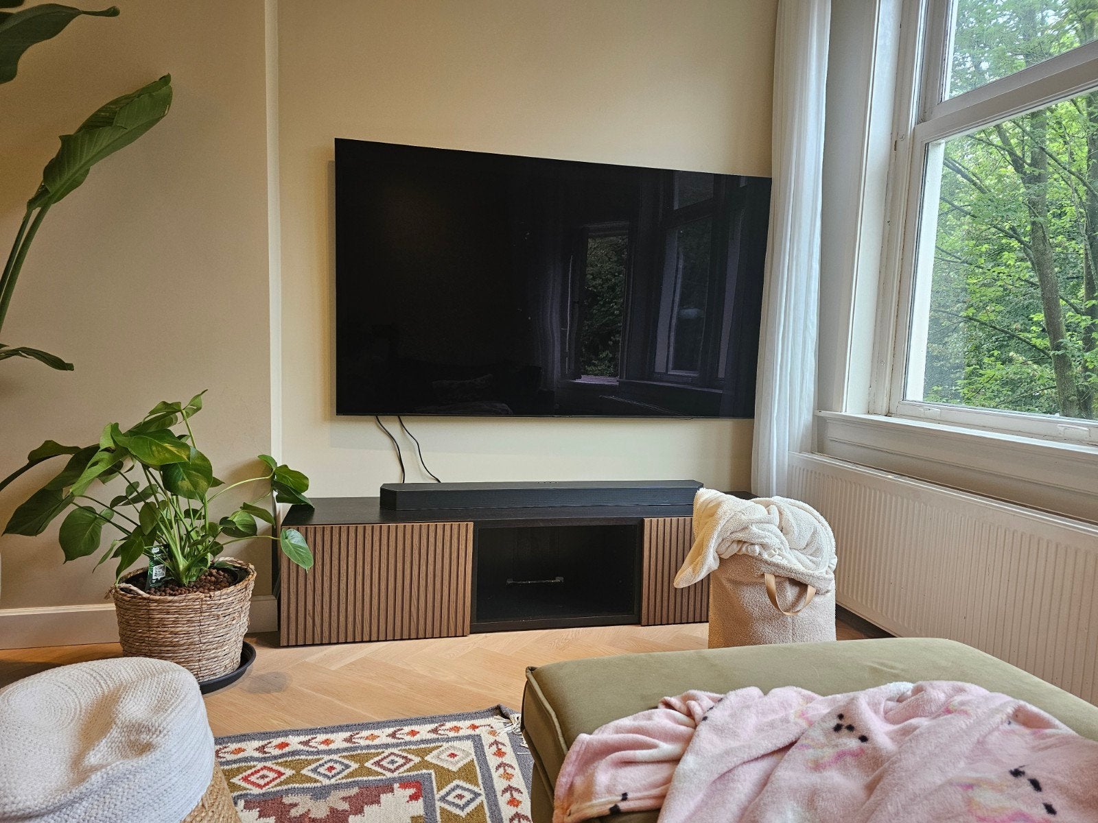 Ikea Besta TV-meubel / opbergkast, Ophalen, Gebruikt, 150 tot 200 cm, Minder dan 100 cm