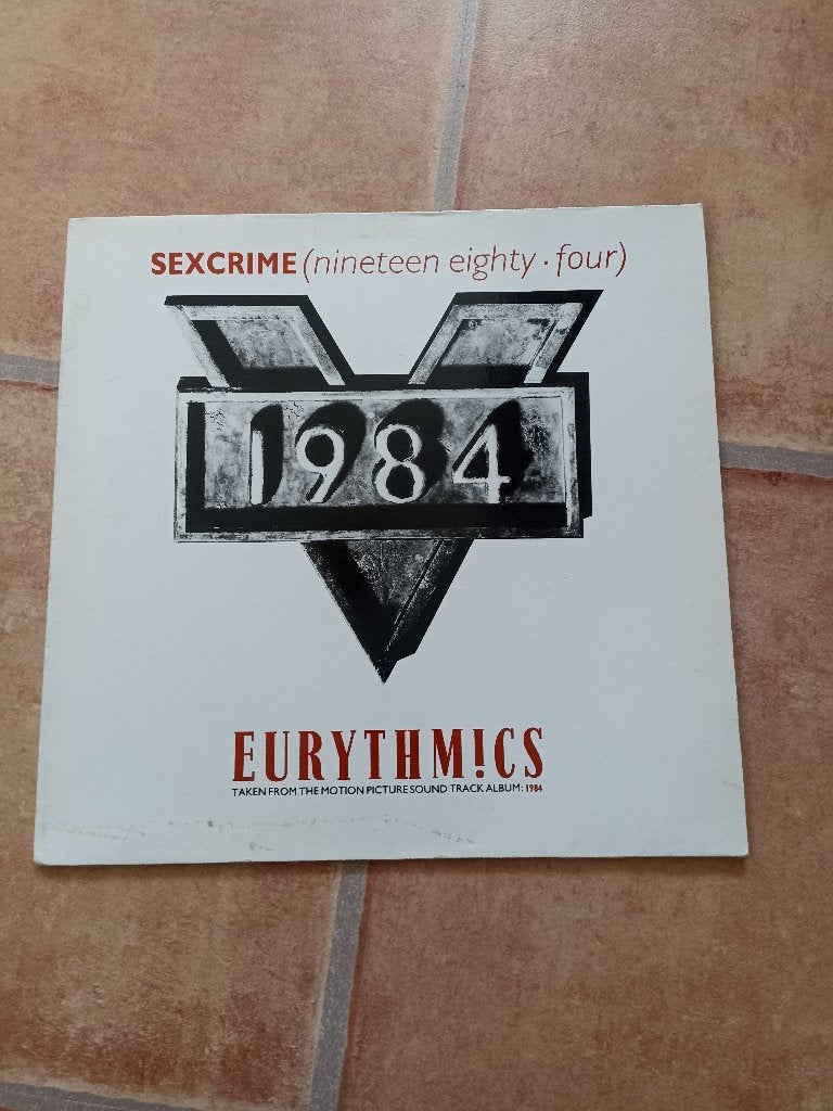12'' Eurythmics - Sexcrime ( nineteen eighty.four ), Ophalen of Verzenden, Gebruikt, 12 inch