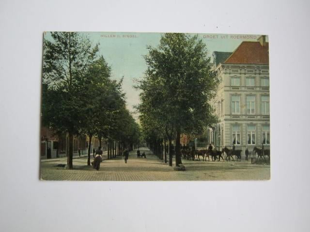 Ansichtkaarten Nederland, TC 3-11 Groet uit Roermond, 1908, Ophalen of Verzenden, Voor 1920, Gelopen, Limburg