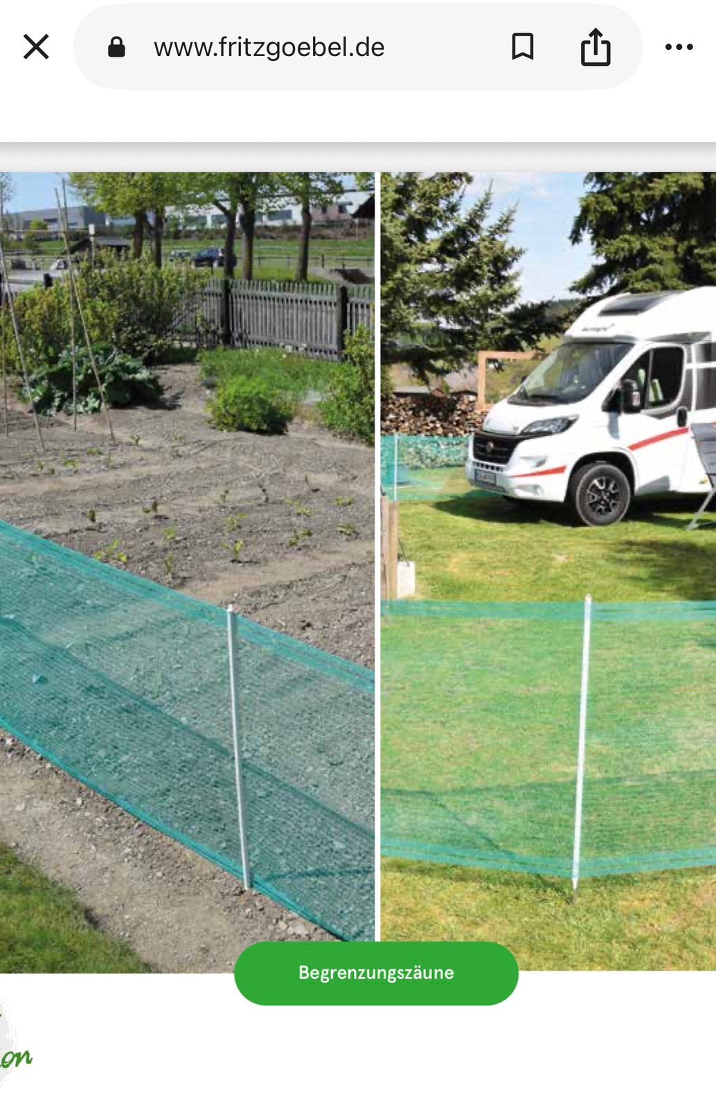 Afzetting tuin/water/campingplek. Veilig voor kind en dier., Ophalen, Zo goed als nieuw, 20 meter of meer