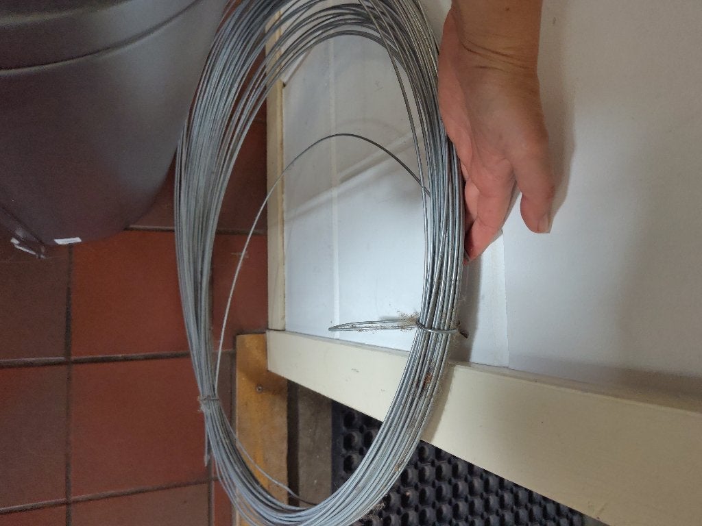 ijzerdraad 3 mm, Ophalen of Verzenden, Nieuw, 20 meter of meer, Draad