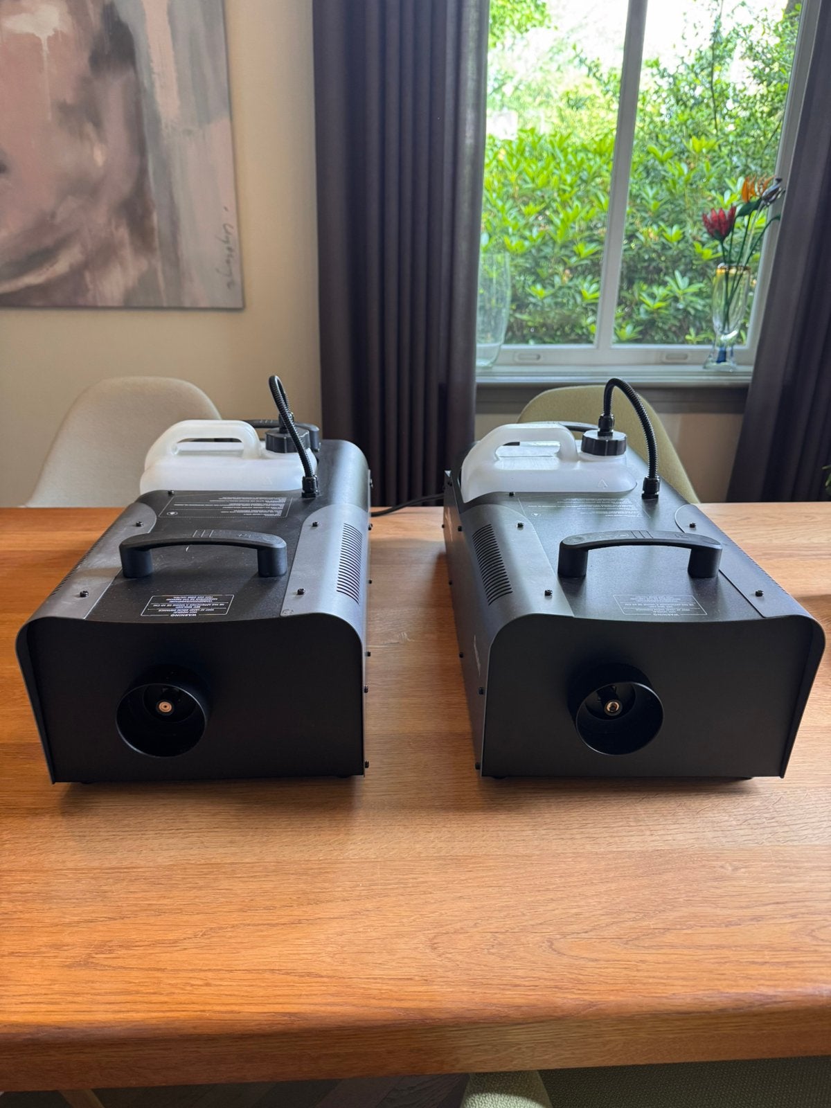 Antari Z1500 MK2 1500 watt rookmachines 2stuks, Ophalen, Zo goed als nieuw, Rookmachine