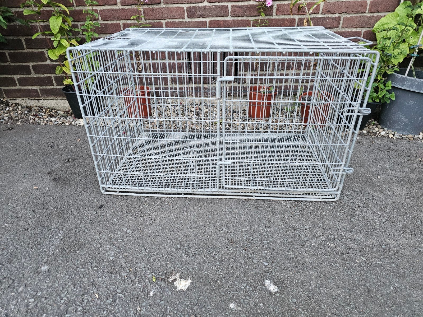 Ijzer Bench voor honden of andere huisdieren, Ophalen, Zo goed als nieuw
