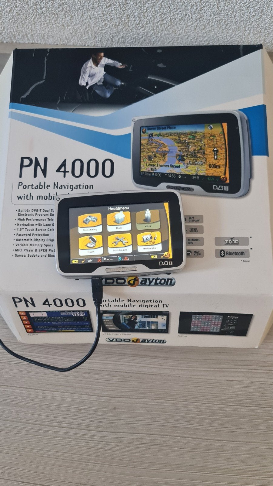 VDO.DAYTON. PN.4000 Portable Navigation met sd kaart bij, Ophalen of Verzenden