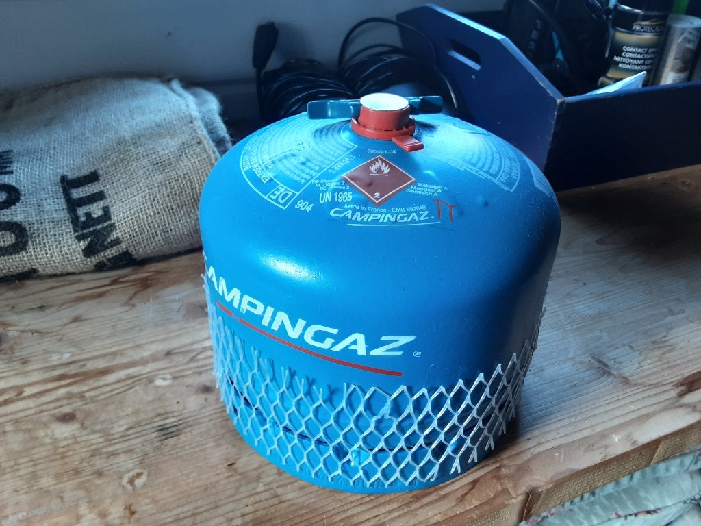 Gasfles, Ophalen, Zo goed als nieuw