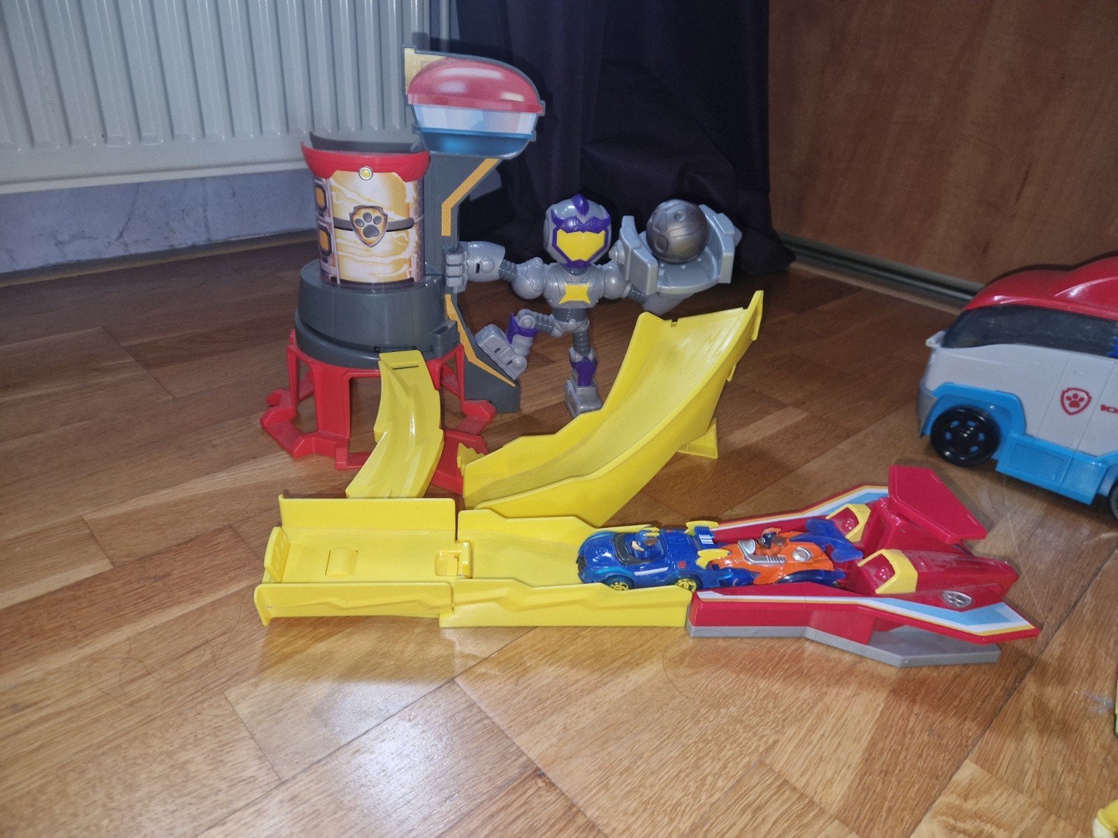 Paw Patrol True metal  mighty meteor cicuit, Ophalen, Gebruikt, Jongen of Meisje