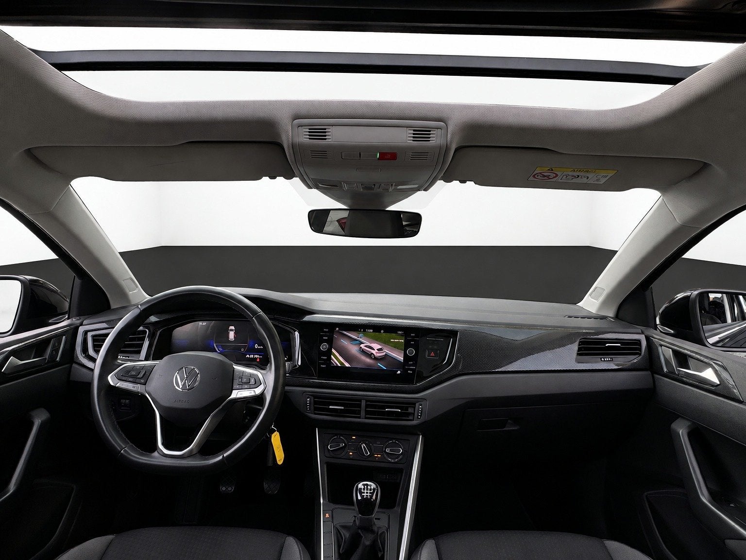 Volkswagen Taigo 1.0 TSI LIFE PANORAMADAK/CAMERA/CARPLAY, Auto's, Voorwielaandrijving, Gebruikt, Zwart, Handgeschakeld