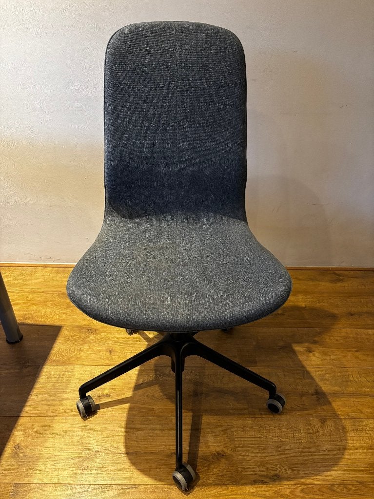 LÅNGFJÄLL IKEA Bureaustoel blauw, Ophalen, Gebruikt, Blauw, Bureaustoel