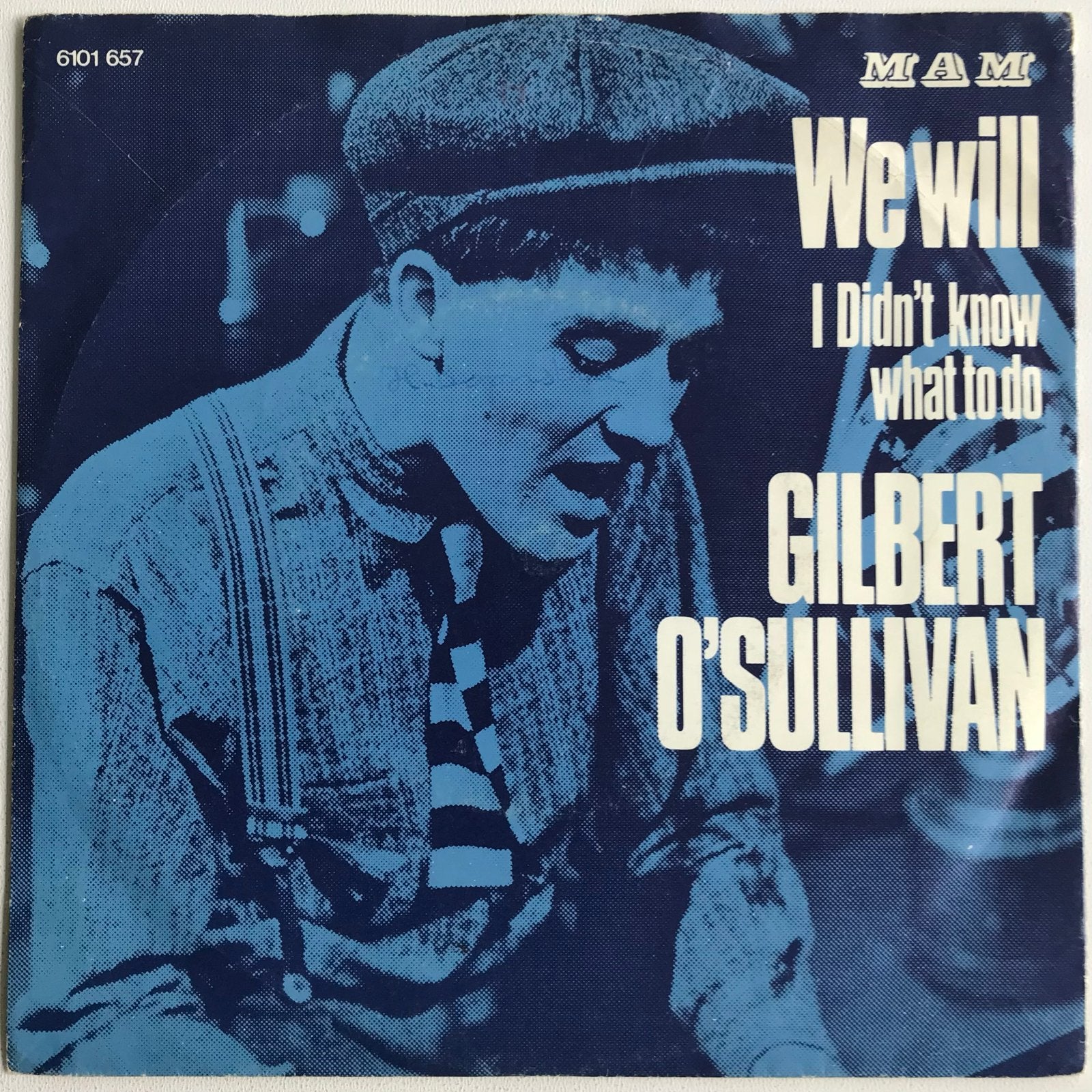 Gilbert O'Sullivan - We Will / I Didn't Know What To Do (Vin, Gebruikt, 7 inch, Ophalen of Verzenden, Pop