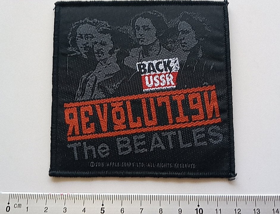 The Beatles  erg mooie nieuwe revolution patch b319, Verzenden, Nieuw, Kleding
