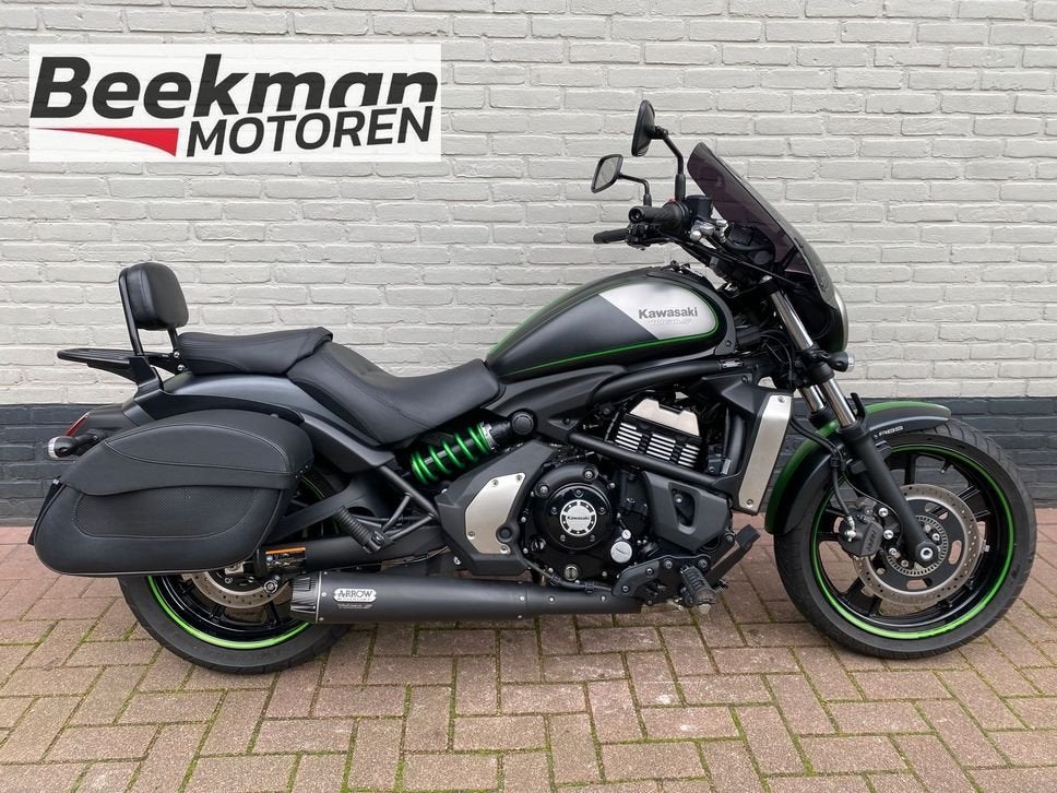 KAWASAKI VULCAN 650 S  (bj 2016) 9.793 km Arrow Kofferset, Motoren, 2 cilinders, Bedrijf, Onbekend, KAWASAKI