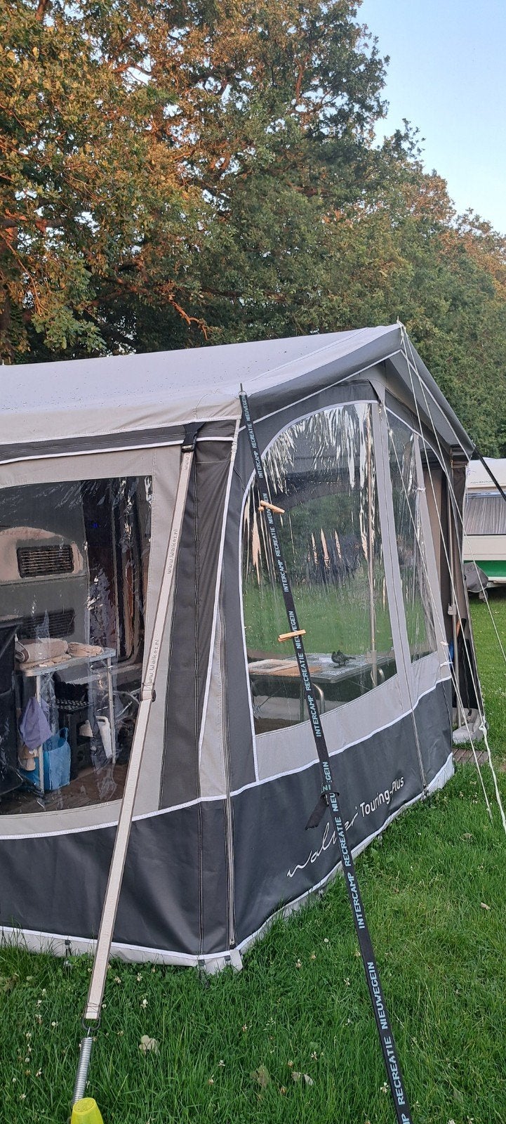 Walker  lichtgrijze voortent Touring Plus, Ophalen, Gebruikt