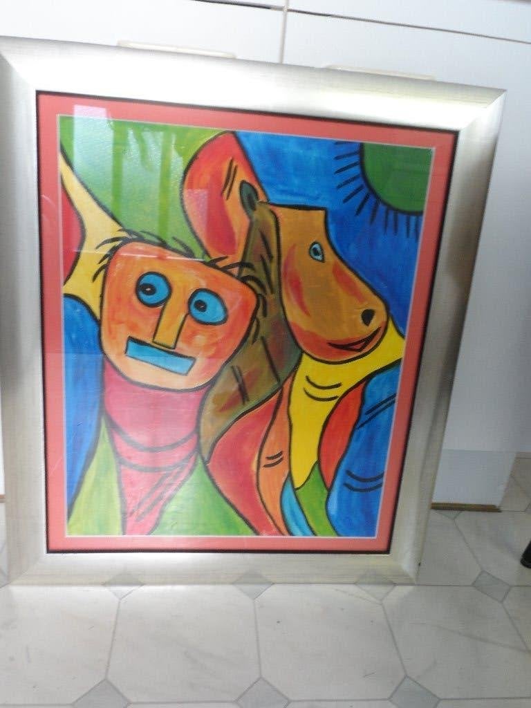 Annie de rover-min - schilderij, Ophalen, Abstract