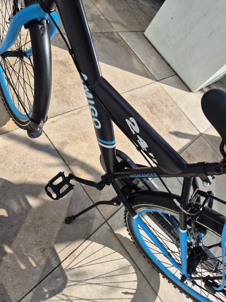 Jongensfiets 24 inch - Amigo Highlander, Fietsen en Brommers, Ophalen, Terugtraprem, Handrem, Amigo