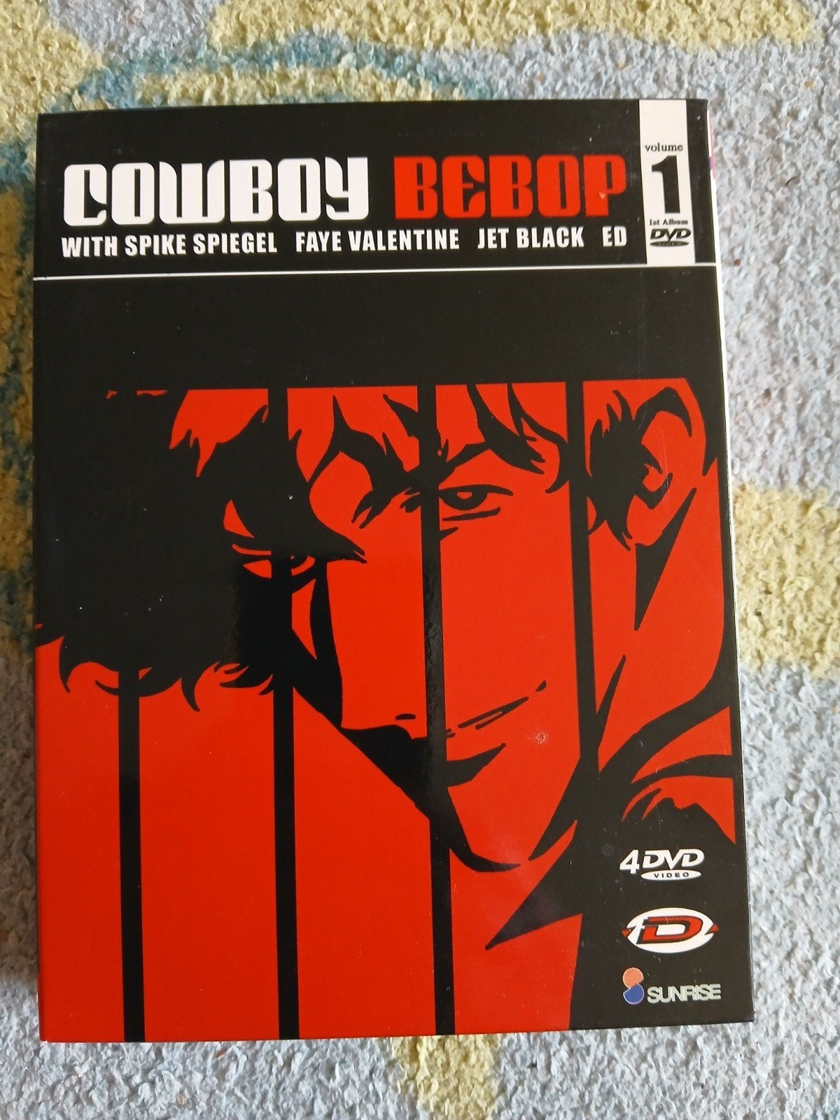 Cowboy Bebop Volume 1 - Anime DVD Boxset (4 DVD's), Gebruikt, Serie, Anime (Japans), Ophalen of Verzenden