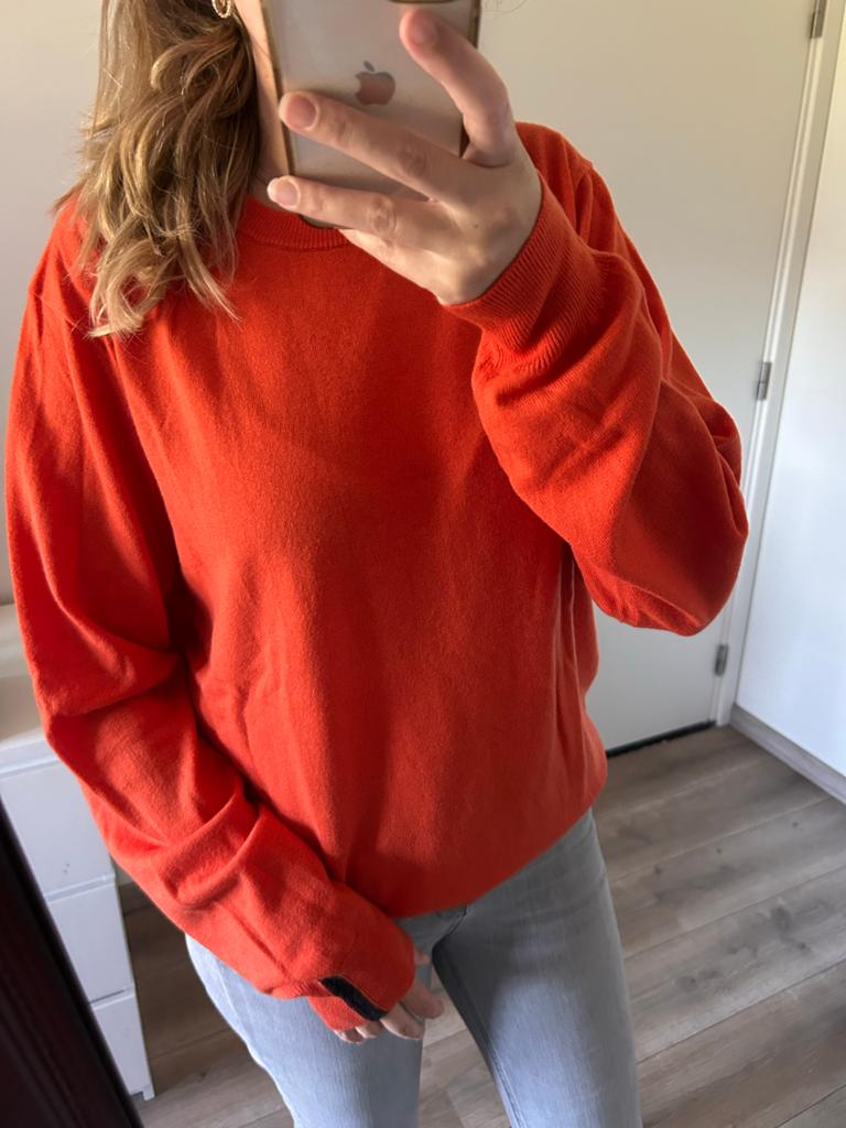 SWIMS Oranje Trui Maatrui Maat L, Verzenden, Zo goed als nieuw, Maat 42/44 (L), Oranje