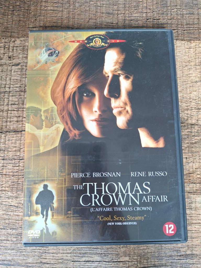 The Thomas Crown Affair DVD (Pierce Brosnan, Rene Russo), Vanaf 12 jaar, Ophalen of Verzenden, Gebruikt, Actiethriller