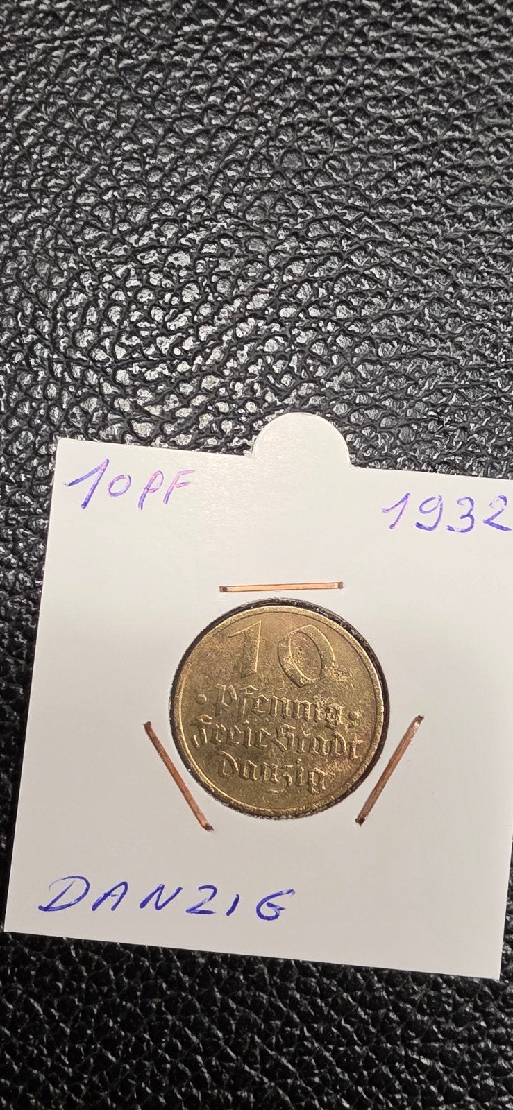 Duits notgeld 10 pfennig 1932 Danzig, Ophalen of Verzenden, Duitsland