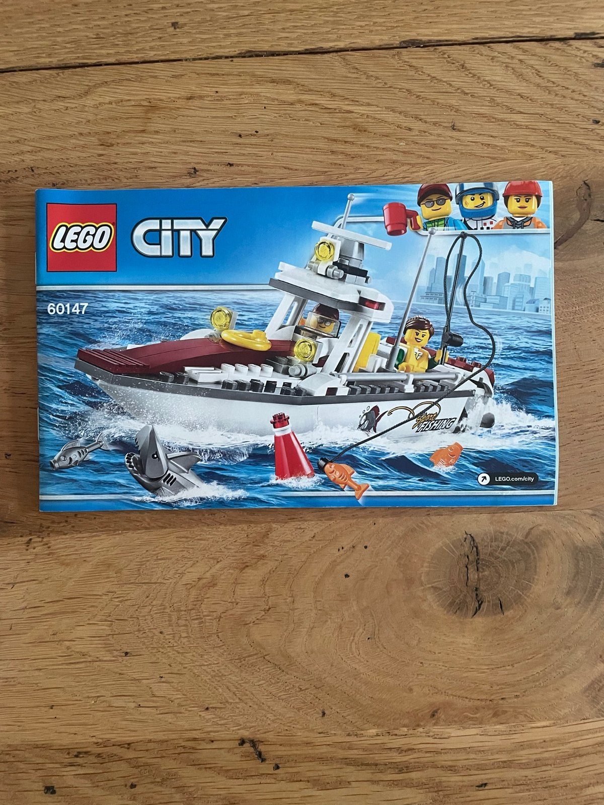 Lego City Vissersboot 60147 - Compleet (excl. stickers), Lego, Ophalen of Verzenden, Compleet, Complete set