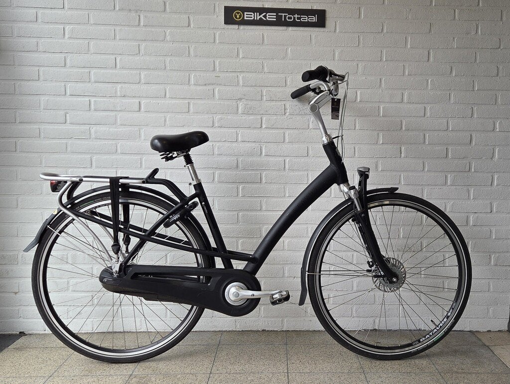 Batavus Mambo D48 N7 Zwart 7 versn. met Rollerbrakes, Ophalen, Gebruikt, 47 tot 50 cm, Versnellingen