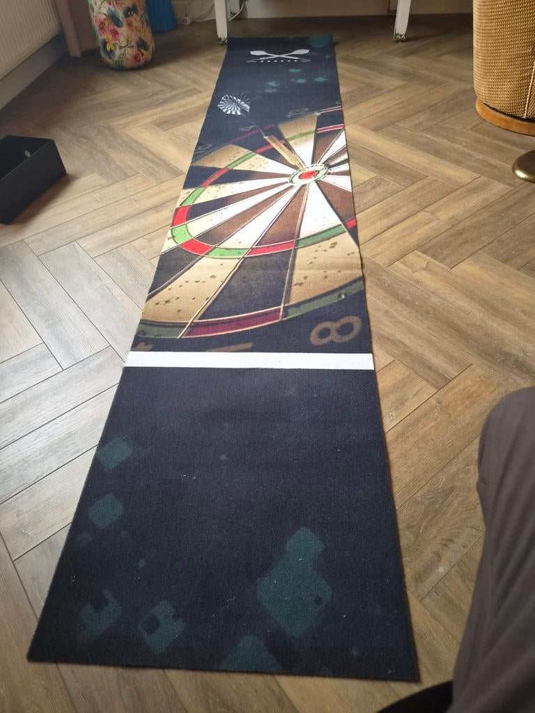Dartmat met oche - Bescherm je vloer en speel nauwkeurig, Ophalen, Gebruikt, Overige typen