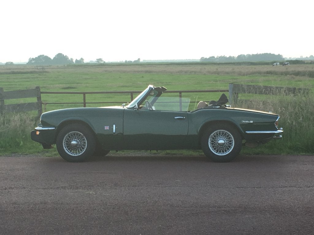 Triumph Spitfire 1.5 TC 1973 Groen, Auto's, Triumph, 1296 cc, Achterwielaandrijving, Beige, 4 cilinders
