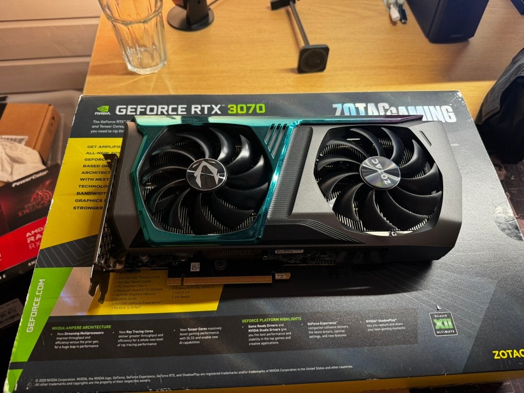 Zotac Gaming GeForce RTX 3070 AMP Holo 8 GB  - Goede staat, Computers en Software, Videokaarten, Gebruikt, GDDR6, PCI-Express 4